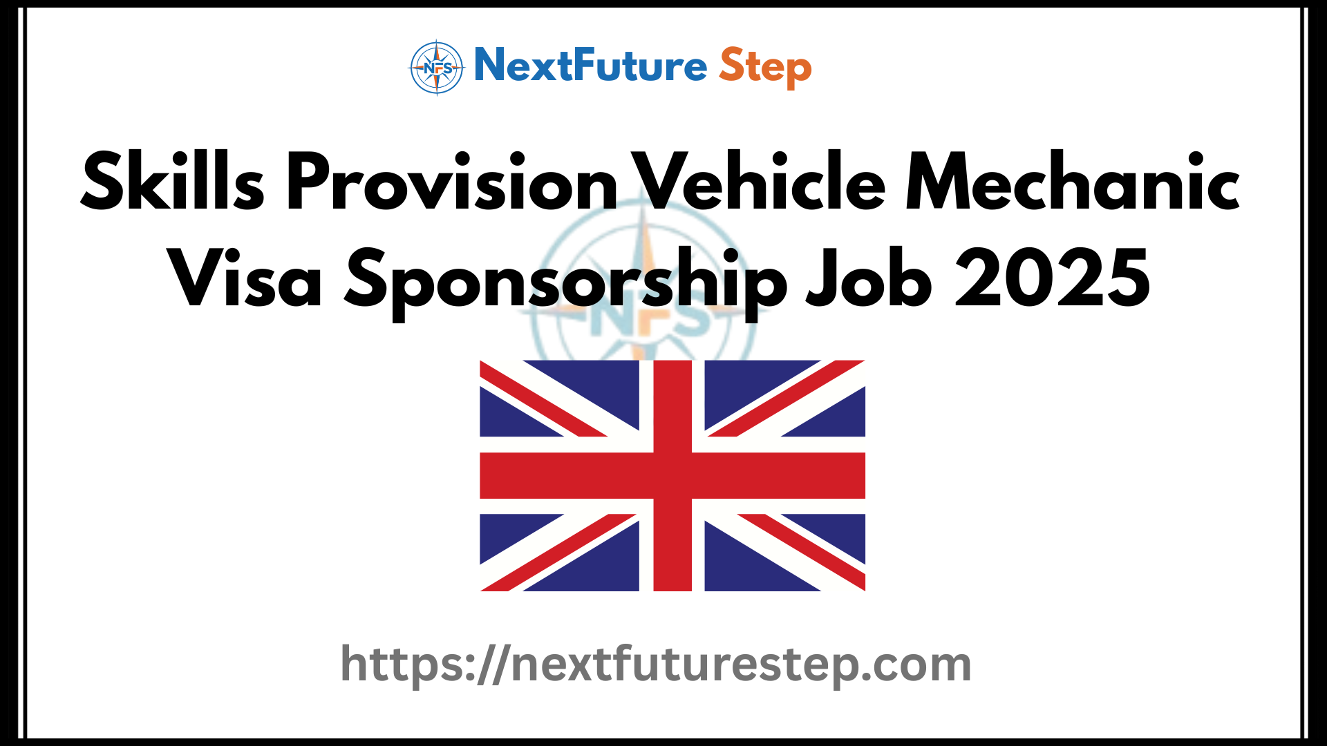 Skills Provision Vehicle Mechanic Visa Sponsorship Job 2025 in UK