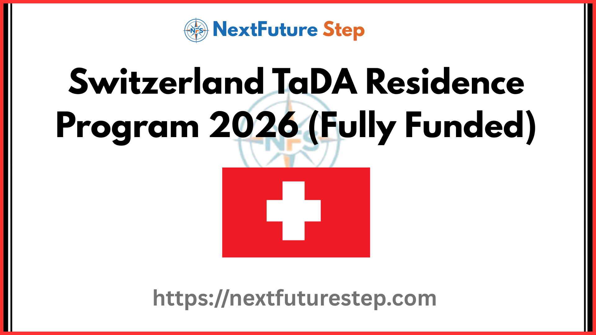 Switzerland TaDA Residence Program 2026 (Fully Funded)