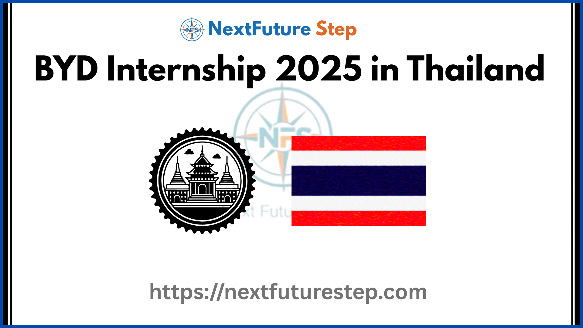 BYD Internship 2025 in Thailand