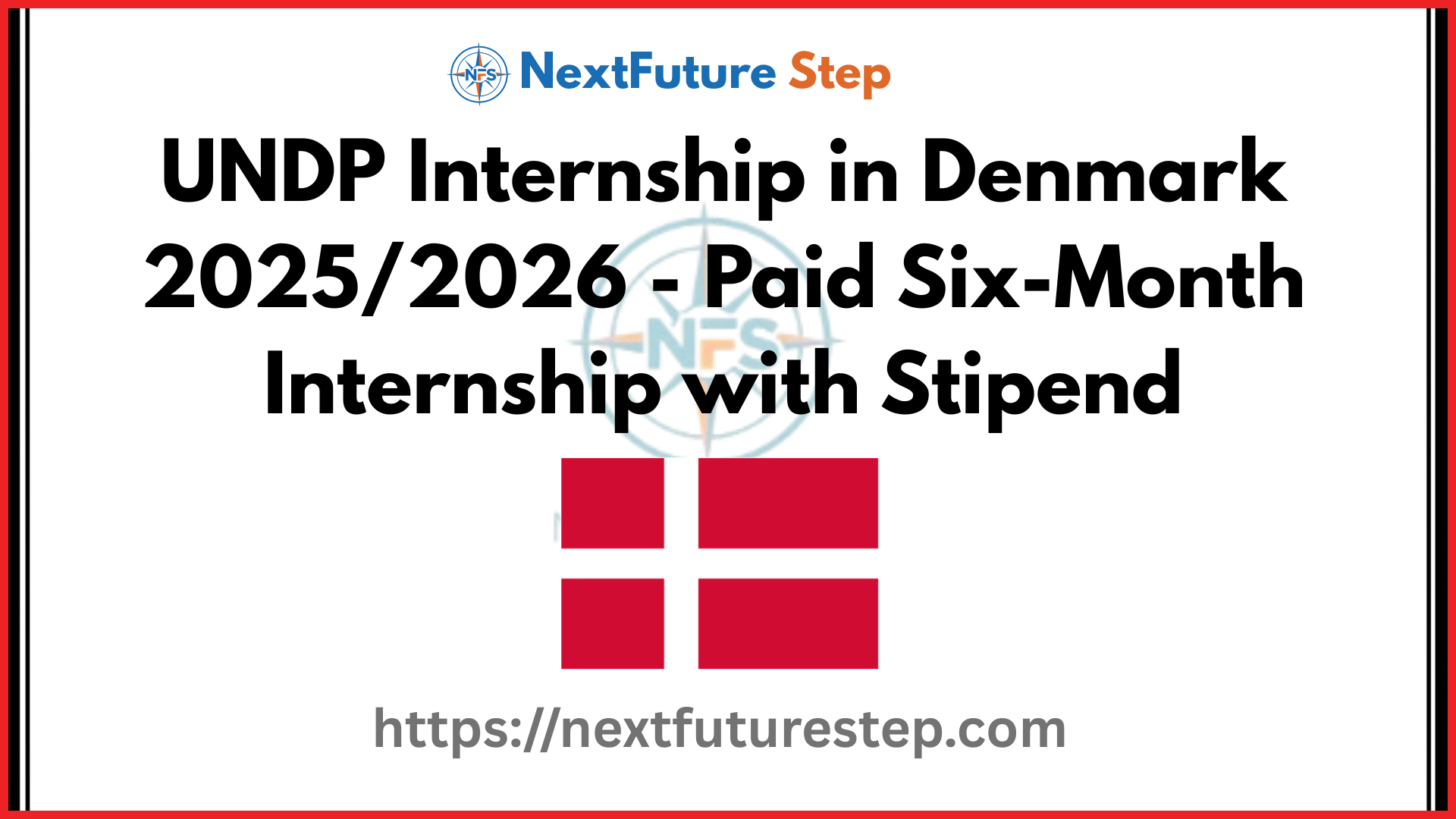UNDP Internship in Denmark 2025/2026 - Paid Six-Month Internship with Stipend