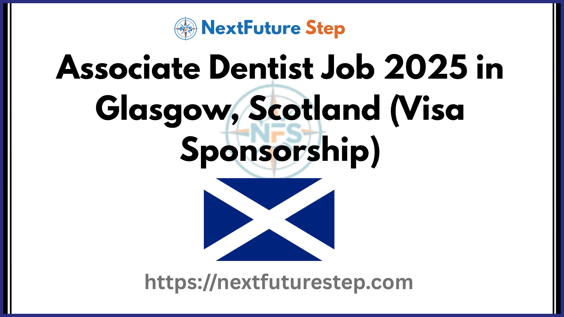 Associate Dentist Job 2025 in Glasgow, Scotland (Visa Sponsorship)