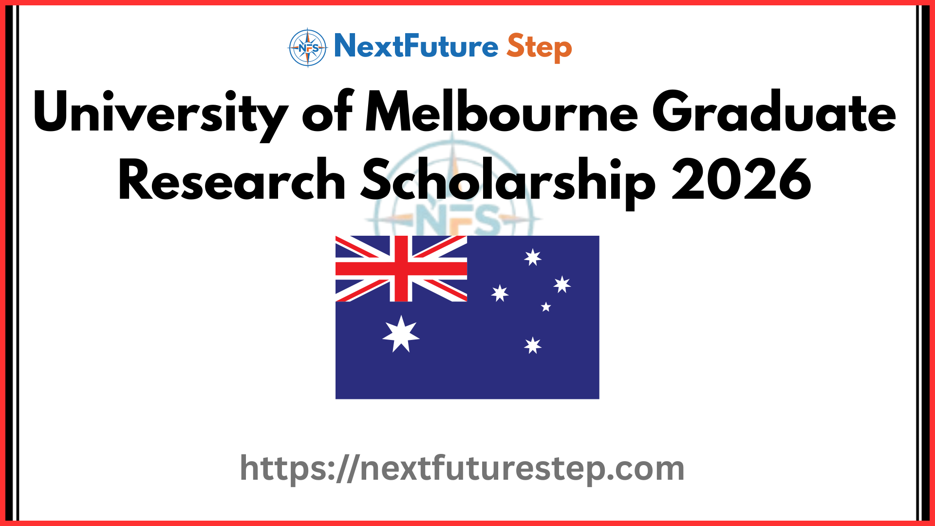 University of Melbourne Graduate Research Scholarship 2026